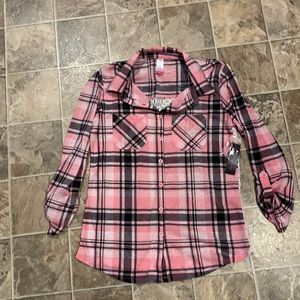 Woman's Small (3-5) Long Sleeve Flannel